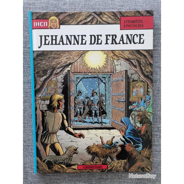 BD Jhen, Jehanne de France par J. Martin et J. Pleyers Casterman