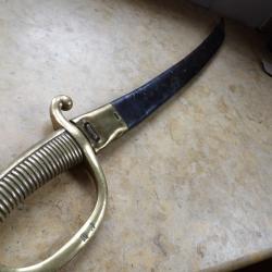 sabre briquet imp&eacute;rial infanterie Fran&ccedil;ois Manceaux Paris premier empire Napol&eacute;on 1&deg; empereur