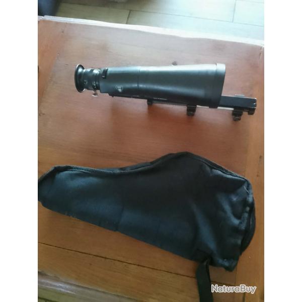 lunette de hutte 9x63 avec amortisseur et housse