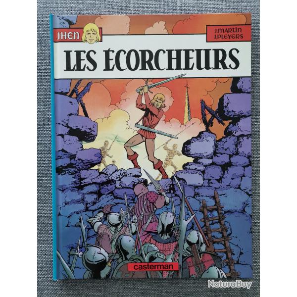 BD Jhen, Les Ecorcheurs par J. Martin et J. Pleyers Casterman