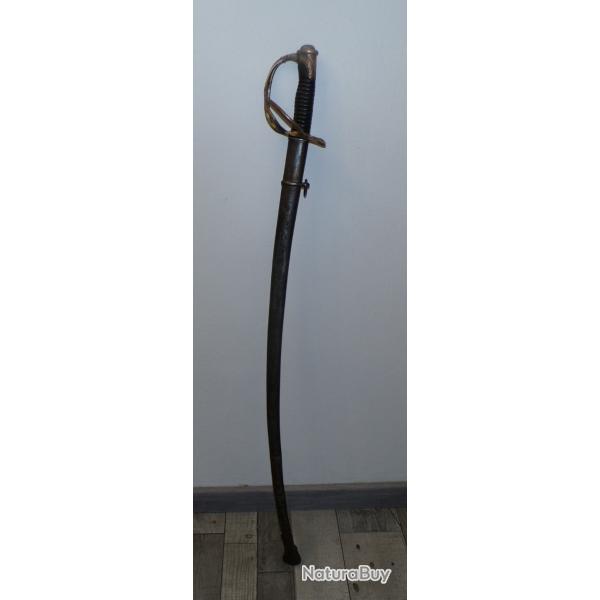 sabre cavalerie manufacture d'armes nationale  de chatellerault 1915 off d'arti m.1822   initiale JH