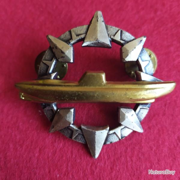 insigne militaire  sous marinier