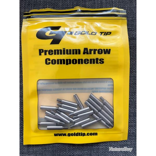 GOLD TIP - Masses Fact .166" 20 grains : Qt�e 24 pieces