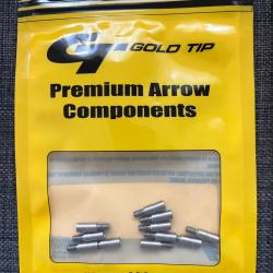 GOLD TIP - Masses Fact .166" 10 grains : Qt&eacute;e 12 pieces