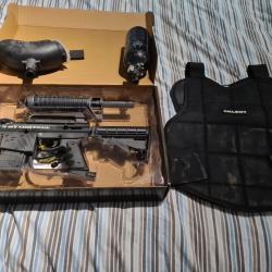 Pack Paintball complet - Empire BT Omega + Gilet & Accessoires