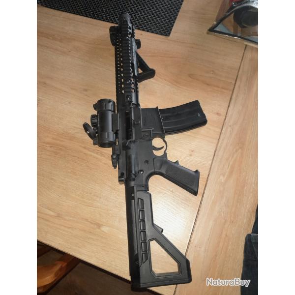 Crossman dpms sbr full auto cal 4.5mm bb
