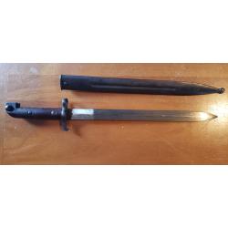 Rare ba&iuml;onnette su&eacute;doise mauser m94