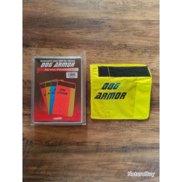 Canihunt Rabat Dorsal Interchangeable Taille 45 Jaune