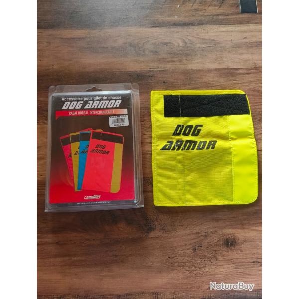 Canihunt Rabat Dorsal Interchangeable Taille 50 Jaune