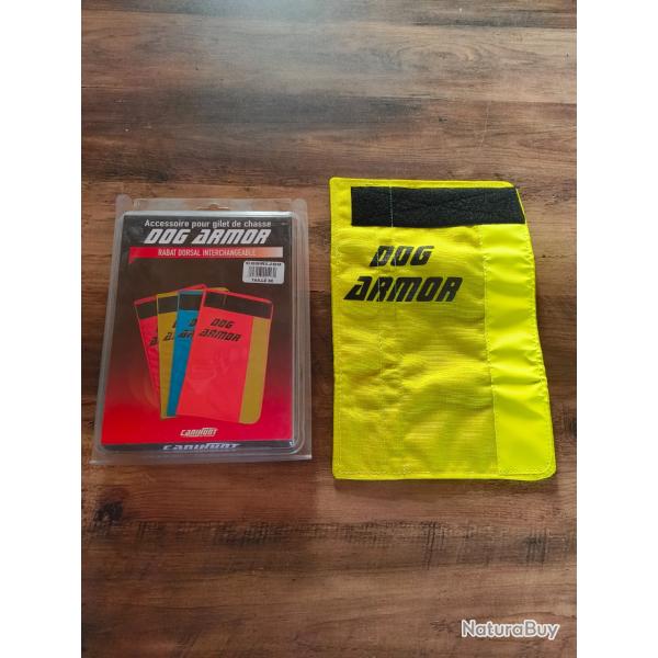 Canihunt Rabat Dorsal Interchangeable Taille 60 Jaune