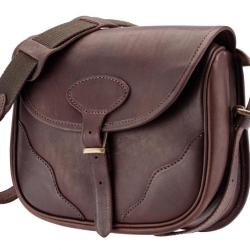 WAHOO ! Sac &agrave; cartouches en cuir pleine fleur