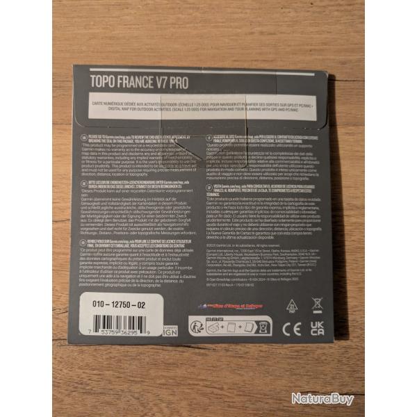 Carte sd  topo france v7 pro sud ouest