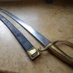 sabre briquet Prusse imp&eacute;riale infanterie Allemand Clemen & Jung SOLINGEN 14 18 ww1 Allemagne 1898