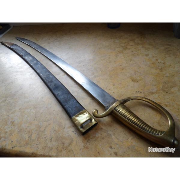 sabre briquet Prusse imp�riale infanterie Allemand Clemen & Jung SOLINGEN 14 18 ww1 Allemagne 1898