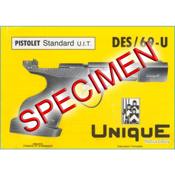 Notice UNIQUE DES 69U scann�e haute r�solution