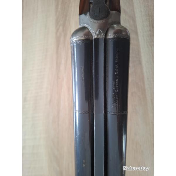 Fusil juxtapos� calibre 12VERNEY CARON Mod�le 404 Double d�tente