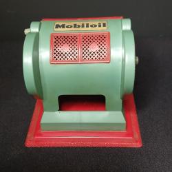 Rare jouet vintage Mobiloil, tampon encreur brevet&eacute;, fabrication fran&ccedil;aise ann&eacute;es 1950-1960