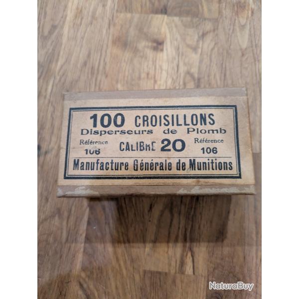 Boite Croissilons calibre 20