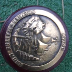 plaque comm&eacute;morative Aviso Premier-Ma&icirc;tre L' Her
