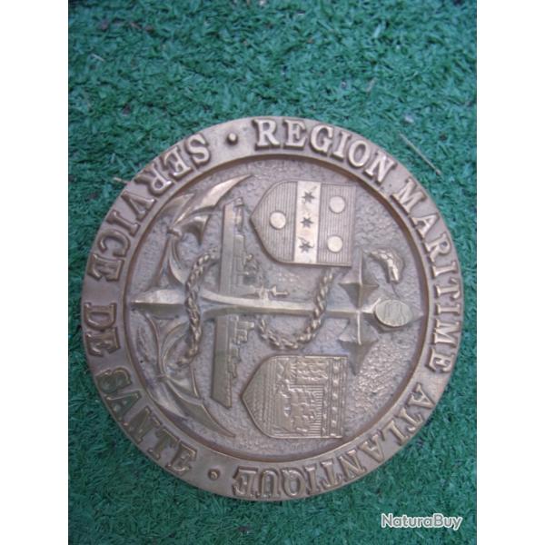 plaque comm�morative R�gion Maritime Atlantique  Service de Sant�