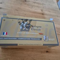 Lot de 11 cartouches 222 REM subsonique Sologne