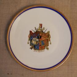 Assiette Garde R&eacute;publicaine - Jammet Seignolles - Exclusivit&eacute; Limoges France