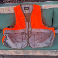Gilet cabelas fluo