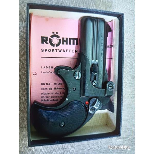 Derringer R�HM RG17 - calibre 38 sp�cial - en �tat remarquable