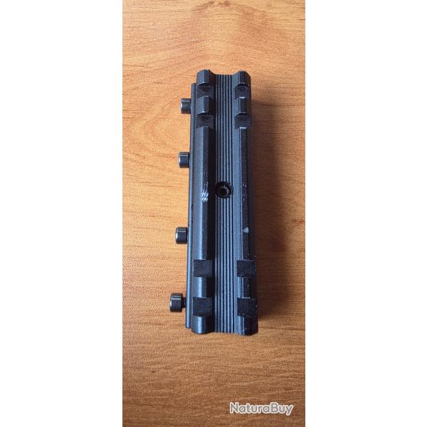 Adaptateur rail 11mm vers Picatinny
