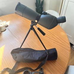 Longue vue Svbony 25-75x70 avec support t&eacute;l&eacute;phone et tr&eacute;pied