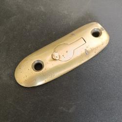 Plaque de couche ou talon de crosse en laiton Lee Enfield SMLE N 1 MK3  (2)