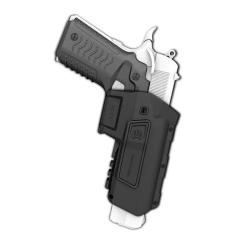 Active Retention Holster HC11 pour ReCovered 1911 Ambidextre Noir Ambidextre
