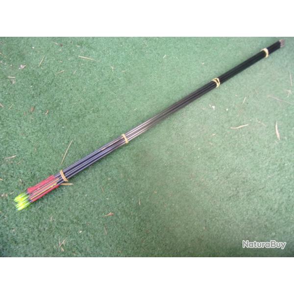lot de 12 fl�ches Carbon Choke 1960