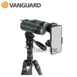 Adaptateur Universel Digiscopie VANGUARD pour Smartphone avec T&eacute;l&eacute;commande Bluetooth