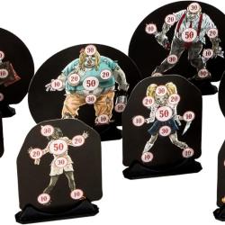 Lot de 50 cibles Airsoft en plastique Design Zombie DG012