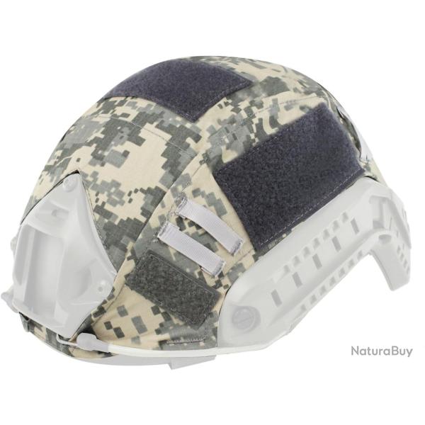 Couvre Casque Tactique pour Casque Fast Camouflage Airsoft