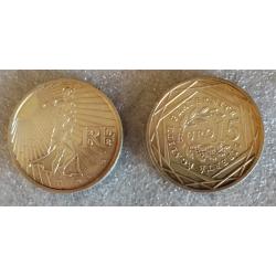 Pi&egrave;ce Fran&ccedil;aise Comm&eacute;morative de 15 � en argent 900/1000 ann&eacute;e 2008