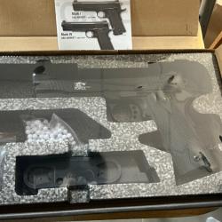 Pistolet 1911 Airsoft full m&eacute;tal culasse mobile &eacute;lite force mark I