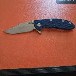 Rick Hinderer XM-18 3"0 Bowie Blue blue/blackStonewash Titanium