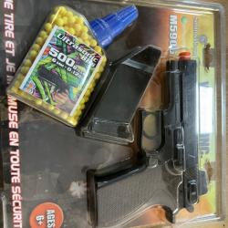 Pistolet &agrave; billes Airsoft M5906 smith &wesson