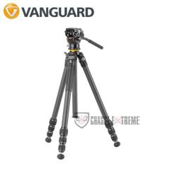Tr&eacute;pied Photo VANGUARD VEO 5 264CV14 pour Optique et Smartphone Carbone