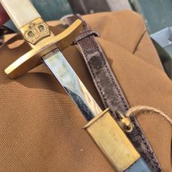 Dague de l'arm&eacute;e de l'air Marocaine ann&eacute;es 50/60 RARE