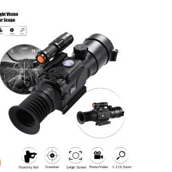 Monoculaire de vision num&eacute;rique PQ1W 50 x 3.7-11