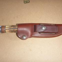 COUTEAU RANDALL TRAPPEUR Mod&eacute;le 25 Collection et son etui
