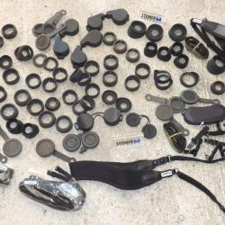 DERNIER GROS LOT bonnettes caches sangles ... STEINER  jumelles etc...- VENDU PAR JEPERCUTE (SW819)