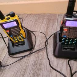 talkie walkie baofeng /paire de 2 vhf uhf fm
