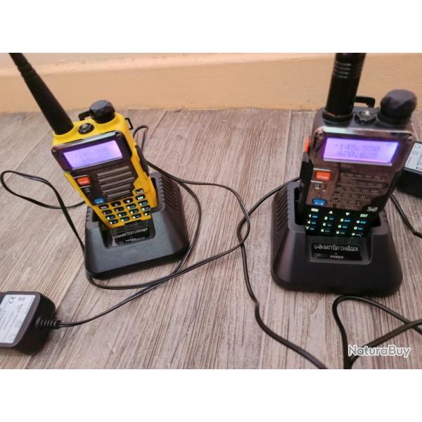 talkie walkie baofeng /paire de 2 vhf uhf fm