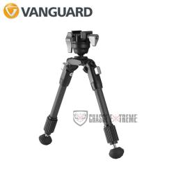 Bipied VANGUARD EQ-Precision 1QSC Carbone Ultra L&eacute;ger avec Rotule 360&deg; et Fixation Picatinny