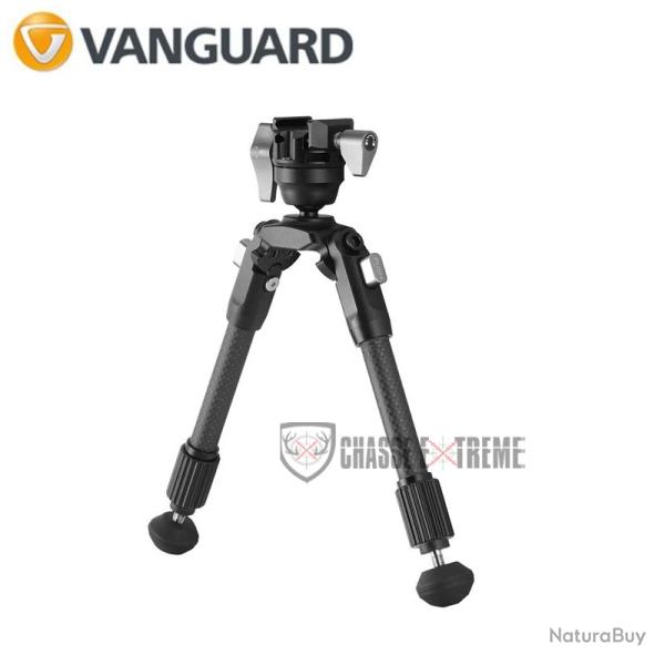 Bipied VANGUARD EQ-Precision 1QSC Carbone Ultra L�ger avec Rotule 360� et Fixation Picatinny