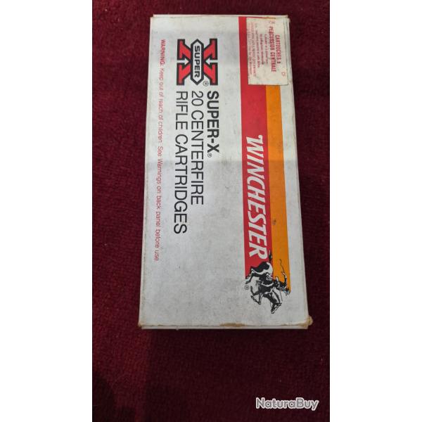 BOITE 20 BALLES WINCHESTER 32 win SPECIAL